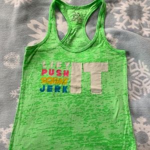 Women's Life As RX Tank Top Crossfit Weightlifting